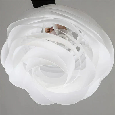 Liora Rosary Glass Ceiling Light With Floral Glow Ambience - OpalDwell