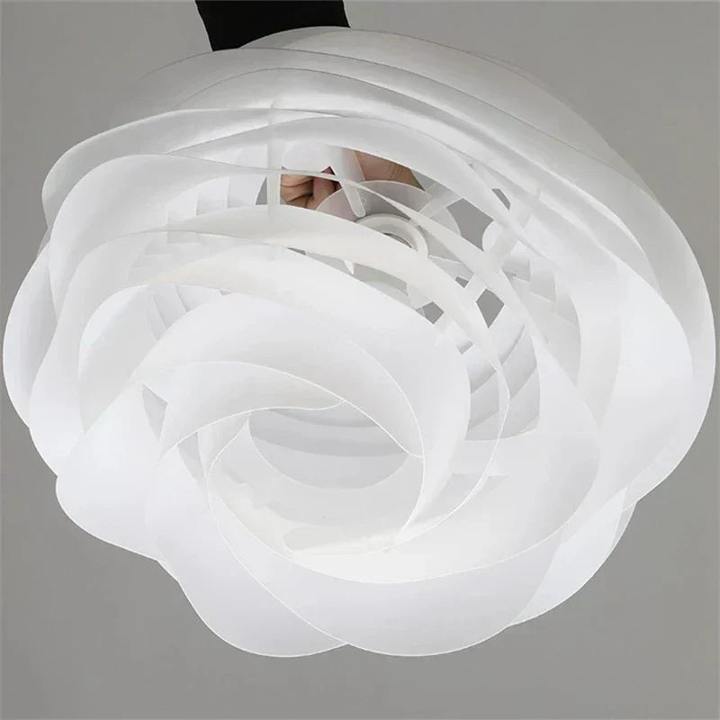Liora Rosary Glass Ceiling Light With Floral Glow Ambience - OpalDwell