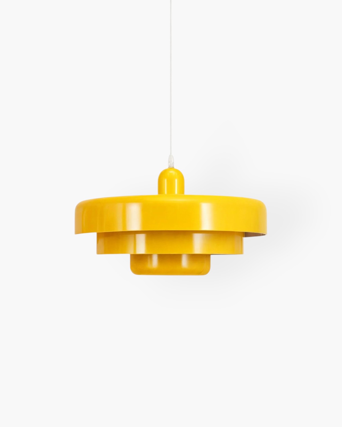 Solara Retro Orange Pendant Light With Modern Twist - OpalDwell