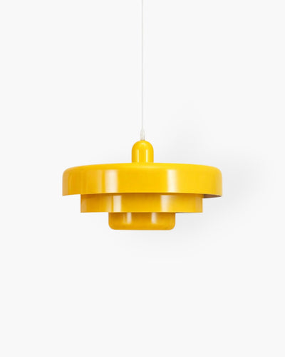 Solara Retro Orange Pendant Light With Modern Twist - OpalDwell