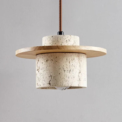Valeora Travertine Chandelier Timeless Lighting Design - OpalDwell