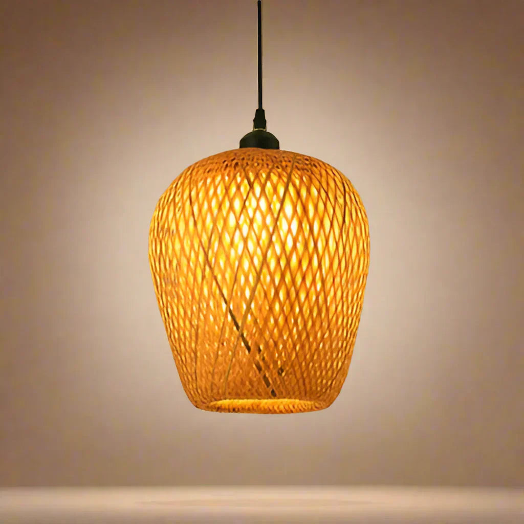 Avela Handcrafted Rattan Chandelier | OpalDwell - OpalDwell