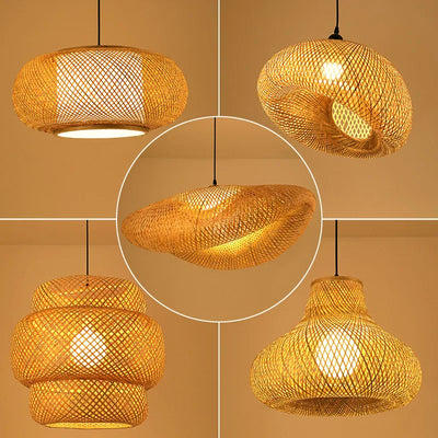 Avela Handcrafted Rattan Chandelier | OpalDwell - OpalDwell