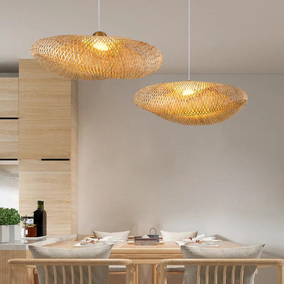 Avela Handcrafted Rattan Chandelier | OpalDwell - OpalDwell
