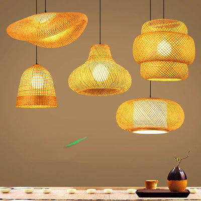 Avela Handcrafted Rattan Chandelier | OpalDwell - OpalDwell