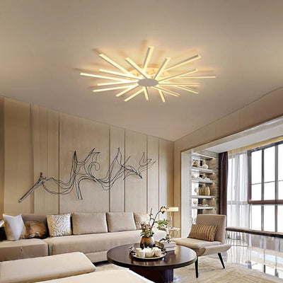 LumaNova Stylish Modern Acrylic Flush Mount Ceiling Light OpalDwell