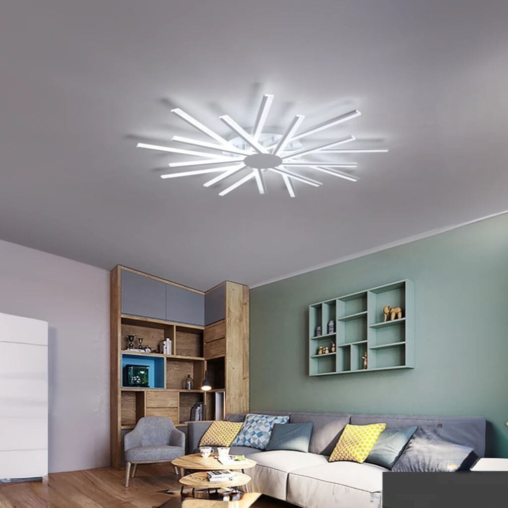 LumaNova Stylish Modern Acrylic Flush Mount Ceiling Light OpalDwell
