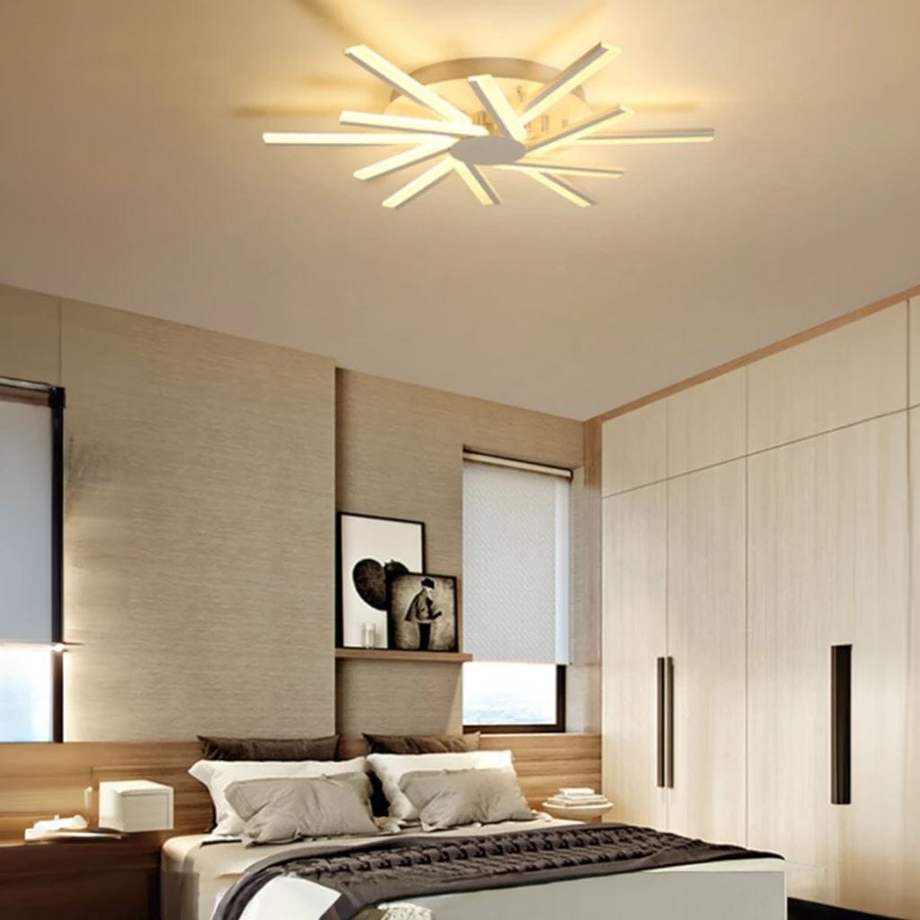 LumaNova Stylish Modern Acrylic Flush Mount Ceiling Light OpalDwell