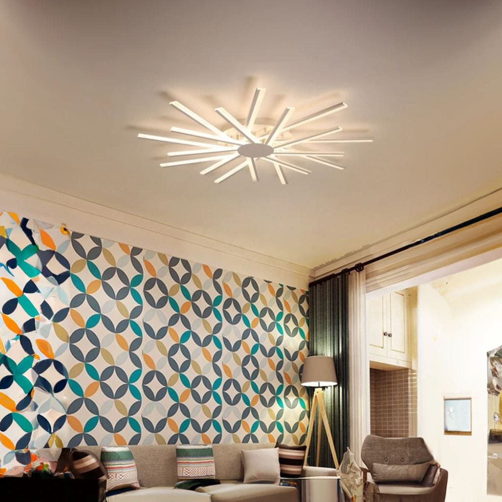 LumaNova Stylish Modern Acrylic Flush Mount Ceiling Light OpalDwell