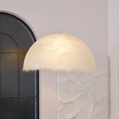 NovaLine Minimalist Pendant Lamp in Epoxy and Metal - OpalDwell