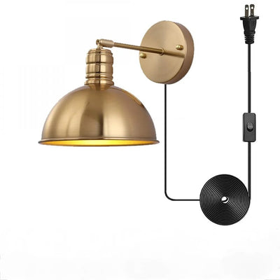 Vintage Arm Mounted Wall Lamp - OpalDwell