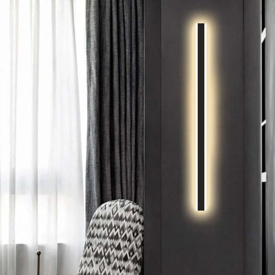 Frostline Linear Outdoor Wall Lamp with Acrylic Pane - OpalDwell