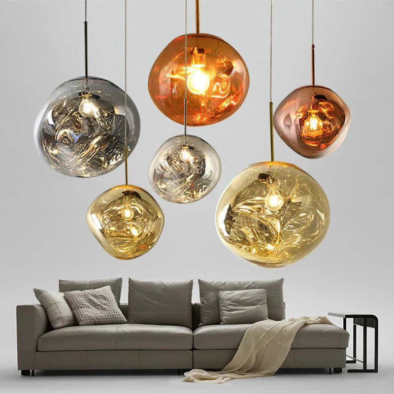 Fjordline Nordic Glass Pendant Light For Living Rooms, Dining Rooms, Kitchens OpalDwell