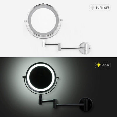 full-length adjustable makeup mirror