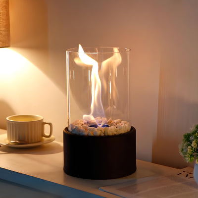 Classic Oil Lamp with Open Flame - Lumora | OpalDwell - OpalDwell