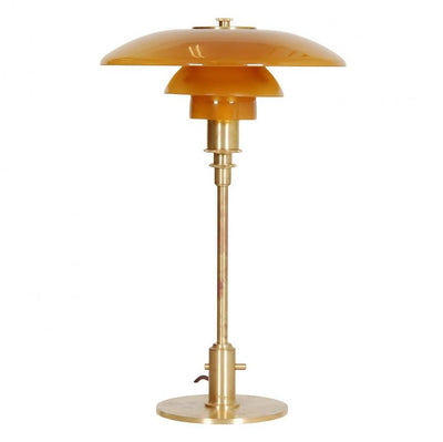 Asterin Art Deco Desk Lamp With Bold Geometric Pattern - OpalDwell