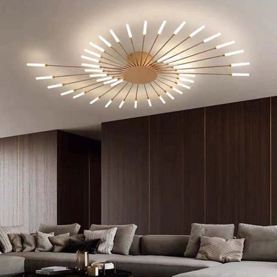 Asterra Modern Ceiling Lamp for Living Room and Bedroom OpalDwell