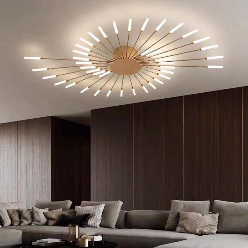 Asterra Modern Ceiling Lamp for Living Room and Bedroom OpalDwell