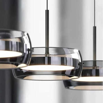 Vellin | Clear Glass Pendant Light - OpalDwell
