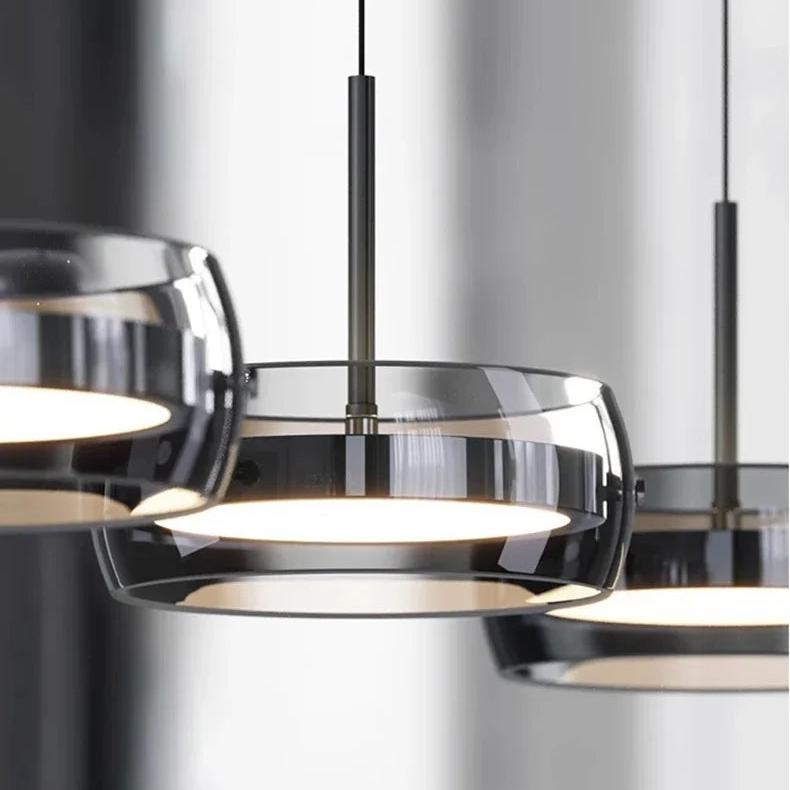 Vellin | Clear Glass Pendant Light - OpalDwell