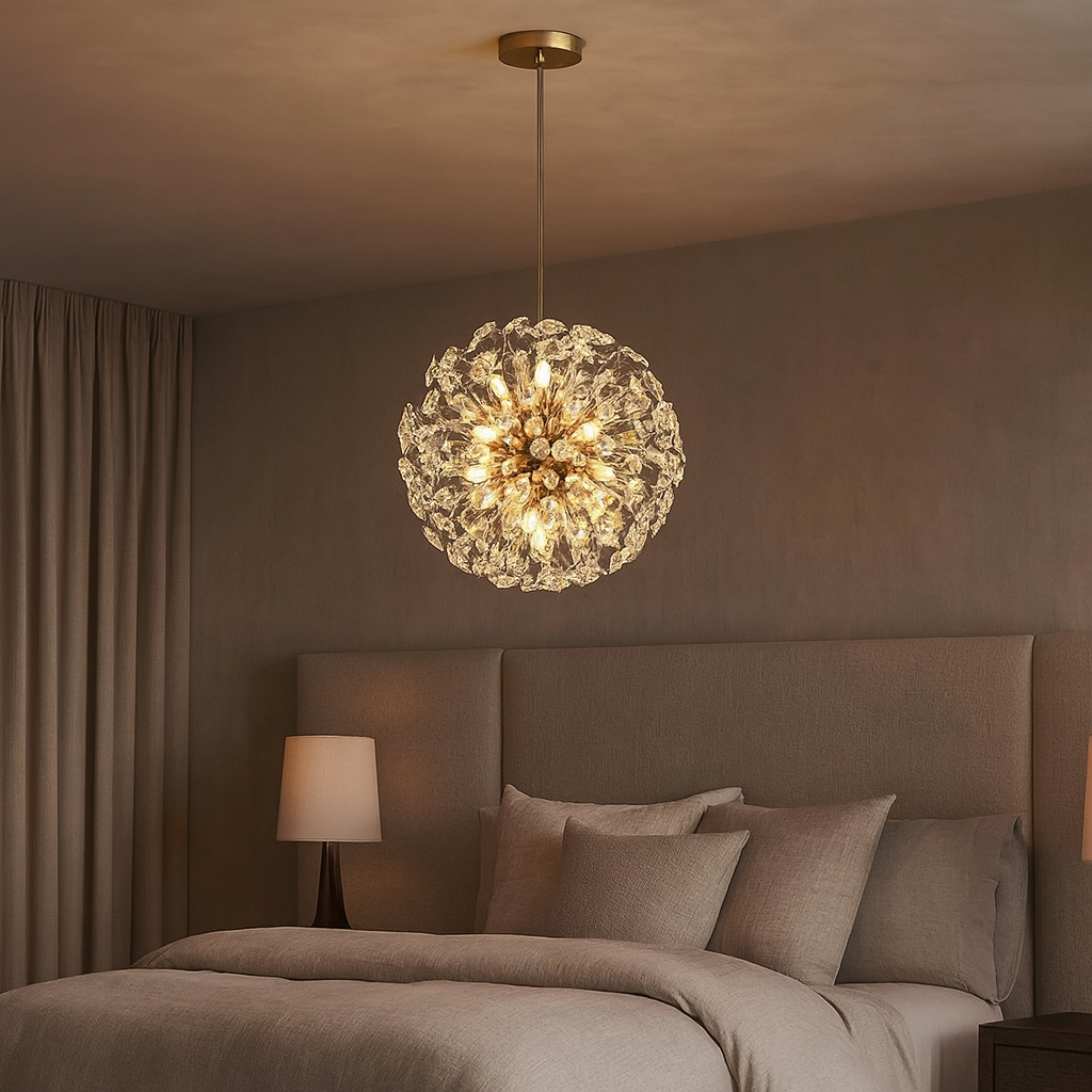 Lustre Burst Pendant Lamp, Modern Decorative Ceiling Chandelier OpalDwell
