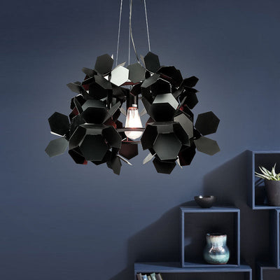 Nova Cluster Pendant Light, Contemporary Ceiling Lamp OpalDwell