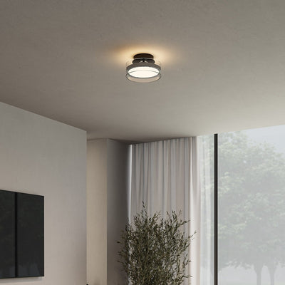 LumaNova Glow LED Ceiling Lamp | Modern Dimmable Light - OpalDwell