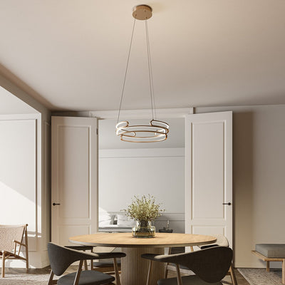 Quorra Steel Pendant Lamp Industrial LED Lighting Series - OpalDwell