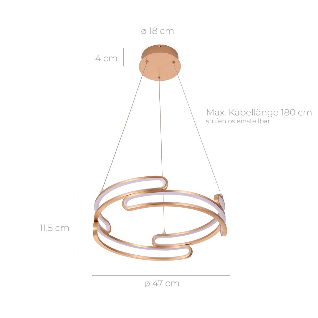 Quorra Steel Pendant Lamp Industrial LED Lighting Series - OpalDwell