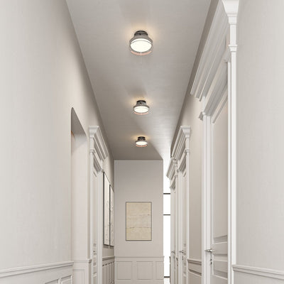LumaNova Glow LED Ceiling Lamp | Modern Dimmable Light - OpalDwell