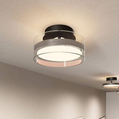 LumaNova Glow LED Ceiling Lamp | Modern Dimmable Light - OpalDwell