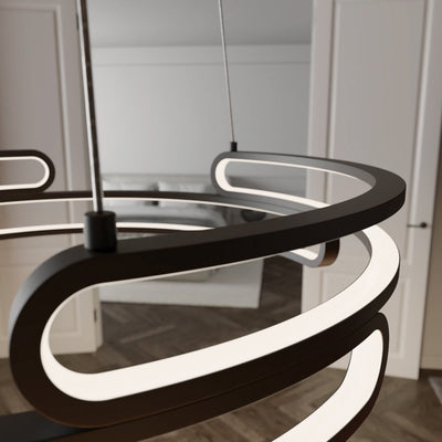 Quorra Steel Pendant Lamp Industrial LED Lighting Series - OpalDwell