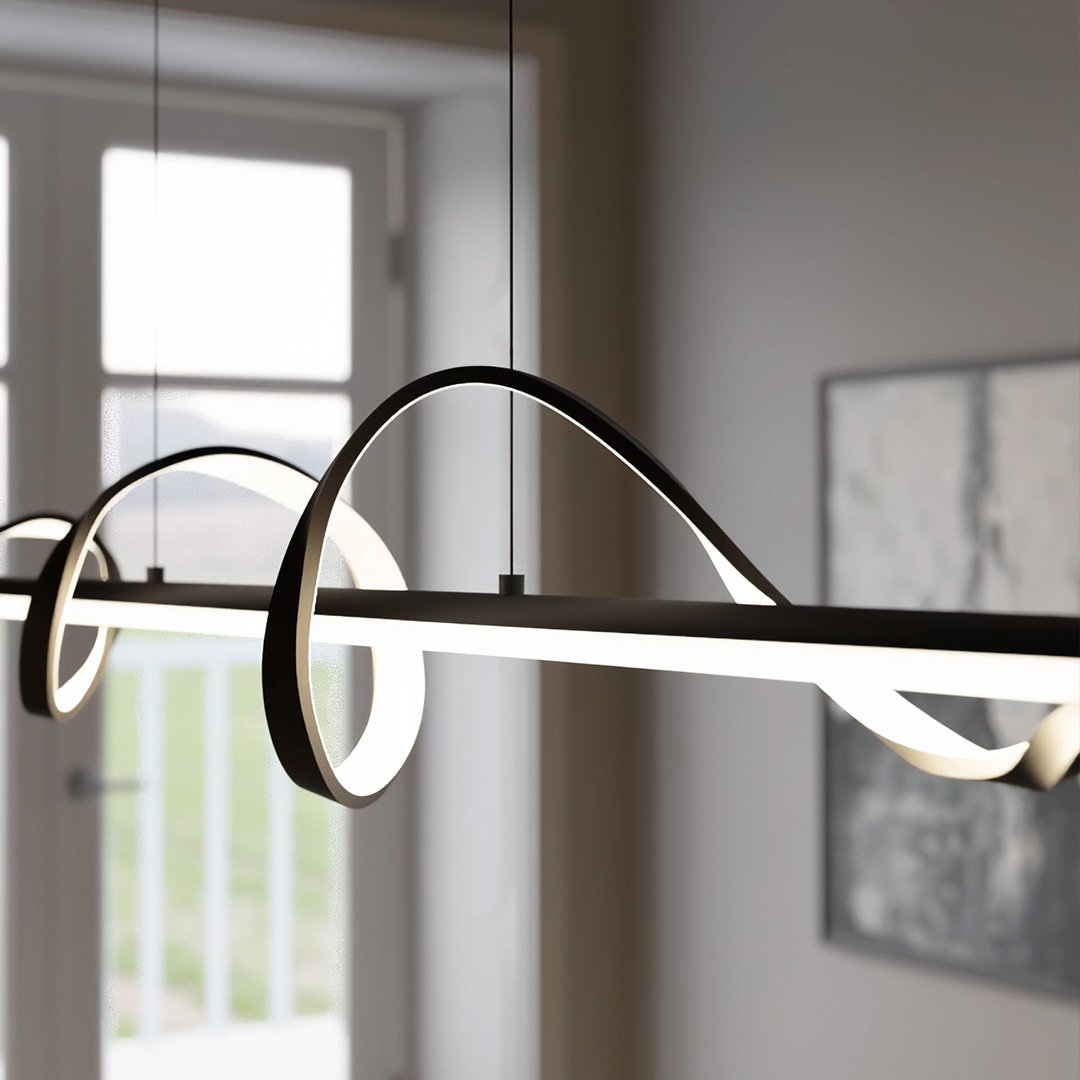 NovaLumen Glass Wall Lamp Modern LED Accent Light Elite - OpalDwell