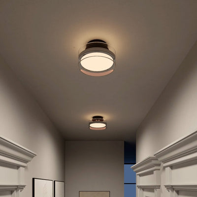 LumaNova Glow LED Ceiling Lamp | Modern Dimmable Light - OpalDwell