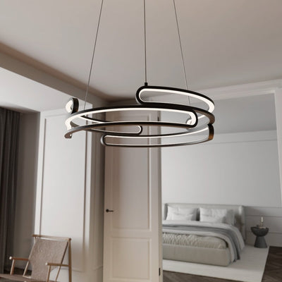 Quorra Steel Pendant Lamp Industrial LED Lighting Series - OpalDwell