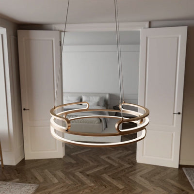 Quorra Steel Pendant Lamp Industrial LED Lighting Series - OpalDwell