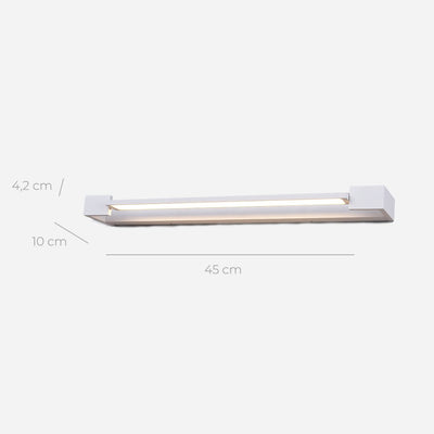 AeroLuma Rotating LED Wall Lamp | 340° Adjustable Light - OpalDwell