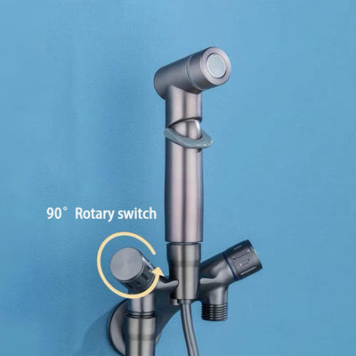 Bathroom Bidet Spray Faucet With Angle Valve | OpalDwell OpalDwell