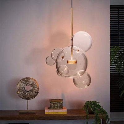 OrbisLuxe Sphere Pendant Light for Modern Interiors OpalDwell