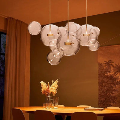 OrbisLuxe Sphere Pendant Light for Modern Interiors OpalDwell