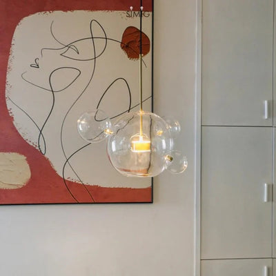 OrbisLuxe Sphere Pendant Light for Modern Interiors OpalDwell
