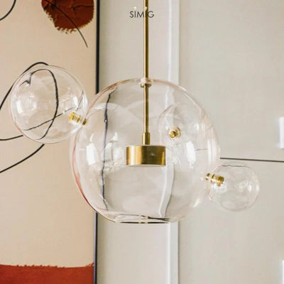 OrbisGlow Sphere Pendant Light for Modern Interiors OpalDwell
