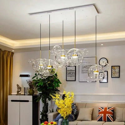 OrbisGlow Sphere Pendant Light for Modern Interiors OpalDwell