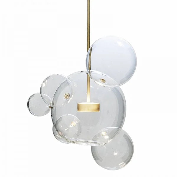 OrbisLuxe Sphere Pendant Light for Modern Interiors OpalDwell