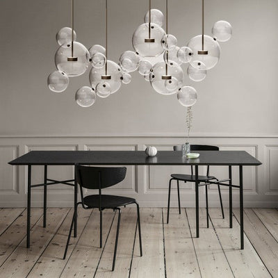 OrbisGlow Sphere Pendant Light for Modern Interiors OpalDwell