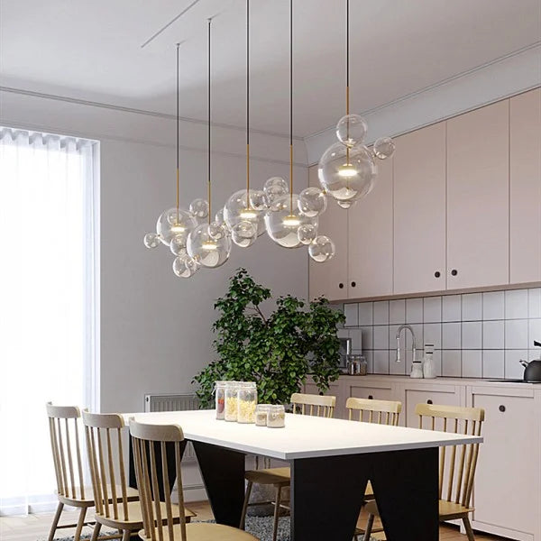 OrbisGlow Sphere Pendant Light for Modern Interiors OpalDwell