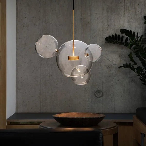 OrbisGlow Sphere Pendant Light for Modern Interiors OpalDwell
