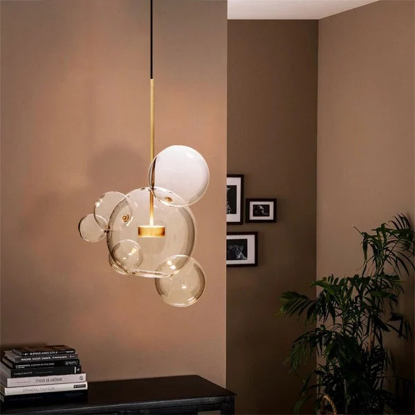 OrbisGlow Sphere Pendant Light for Modern Interiors OpalDwell