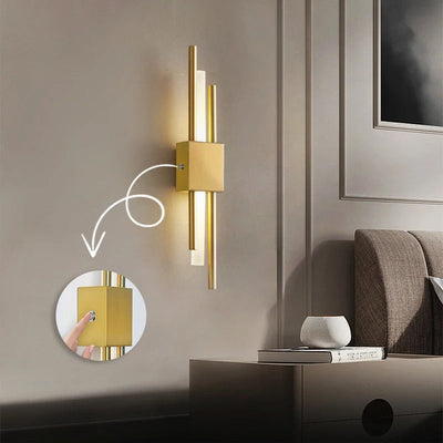 AstraBeam Rechargeable Wireless LED Wall Sconce - OpalDwell