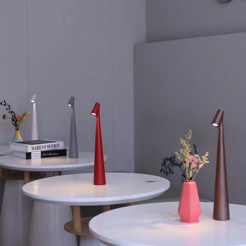 Rechargeable Nordic Minimalist Cordless Table Lamp With LED - OpalDwell